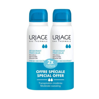 7109199 Uriage Eau Thermale Desodorizante Refrescante Duo