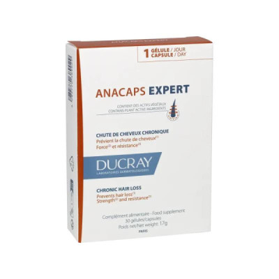 Ducray Anacaps Expert Cápsulas x30 | Farmácia d'Arrábida