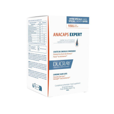 Ducray Anacaps Expert Cápsulas x90 | Farmácia d'Arrábida