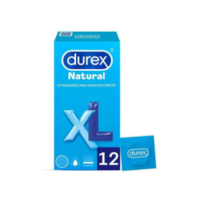 Durex Preservativos Natural XL x12 | Farmácia d'Arrábida