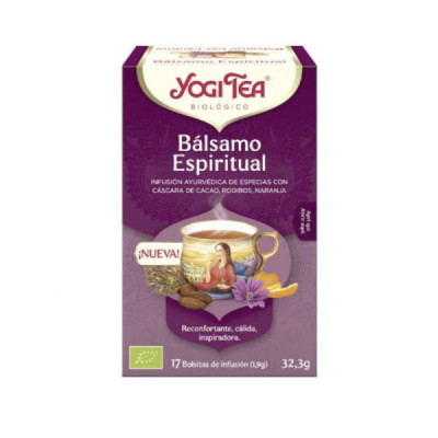Yogi Tea Bio Chá Bálsamo Espiritual x17