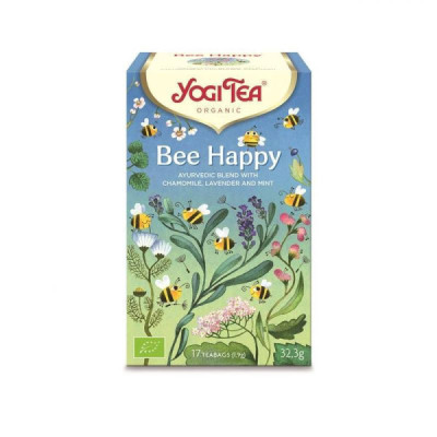 Yogi Tea Bio Chá Bee Happy x17 | Farmácia d'Arrábida