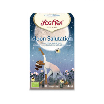 Yogi Tea Bio Chá Moon Salutation x17 | Farmácia d'Arrábida