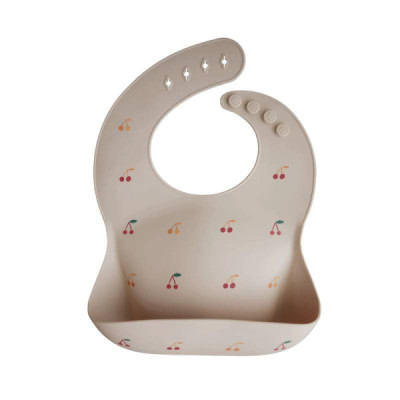 Mushie Babete Silicone Cerejas +6M