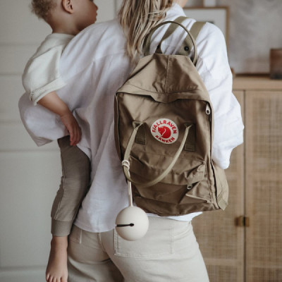 Mushie Porta-Chupetas Silicone Lilás