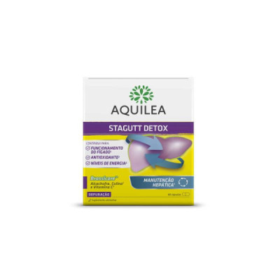 Aquilea Stagutt Detox Cápsulas x60 | Farmácia d'Arrábida