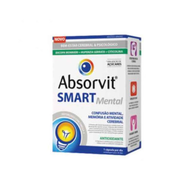 Absorvit Smart Mental Cápsulas x30