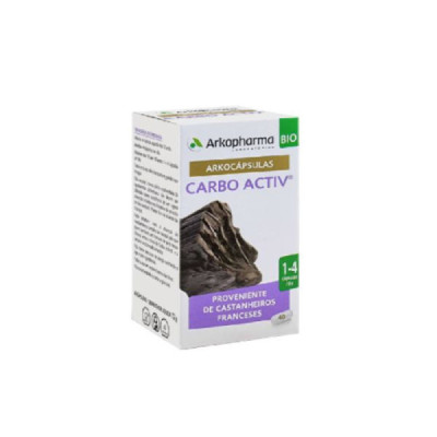 Arkocápsulas Carbo Activ Bio x40