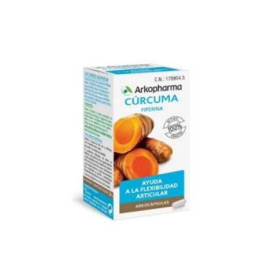 Arkocápsulas Curcuma Piperina x40