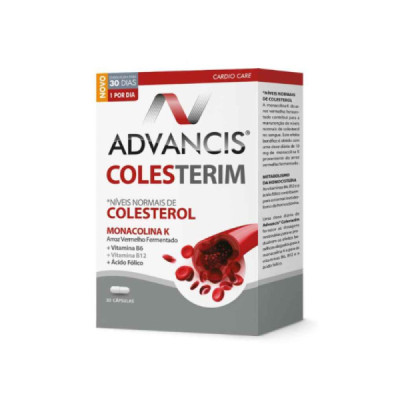 Advancis Colesterim Cápsulas x30 | Farmácia d'Arrábida