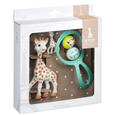 Sophie La Girafe Pack Girafa + Roca + Porta-Chaves