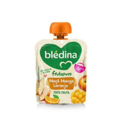 Blédina Frutapura Maçã Manga E Laranja +6M 85g
