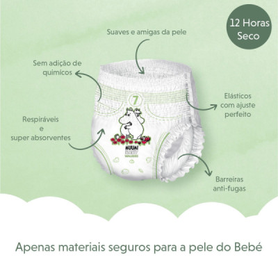 Muumi Baby Fralda Cueca T7 16-26Kg x34