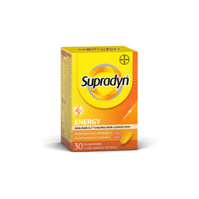 Supradyn Energy Comprimidos x30 | Farmácia d'Arrábida