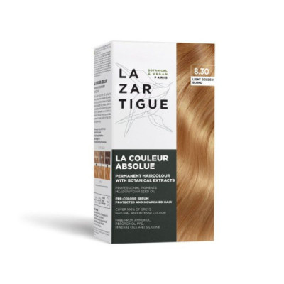 Lazartigue Coloração Permanente 8.30 Louro Claro Dourado | Farmácia d'Arrábida