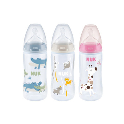 Nuk First Choice Biberão Silicone 300ml 6-18M
