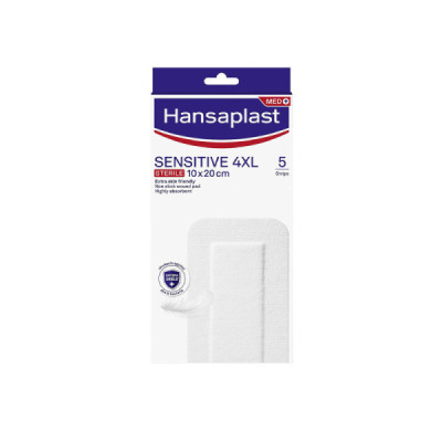 Hansaplast Sensitive Pensos 4XL 10x20cm | Farmácia d'Arrabida