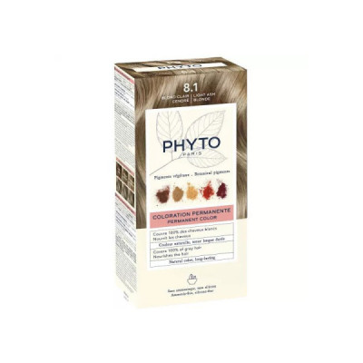 Phyto Phytocolor Coloração 8.1 Louro Claro Acinzentado