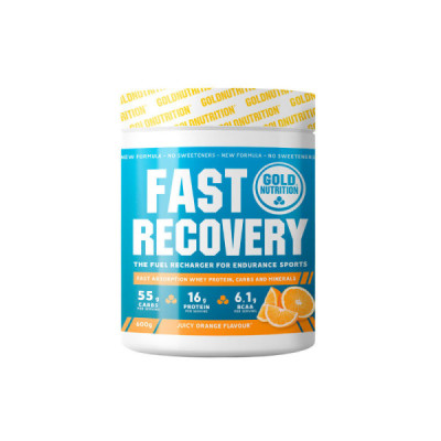 Gold Nutrition Fast Recovery Laranja 600g | Farmácia d'Arrabida