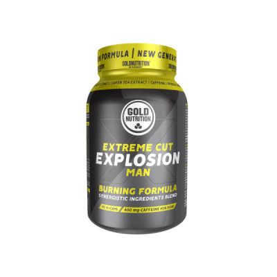 Gold Nutrition Extreme Cut Explosion Man Cápsulas x90 | Farmácia d'Arrabida