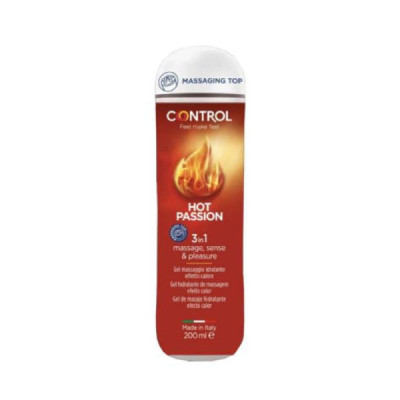 Control Hot Passion Gel de Massagem 3 em 1 200ml