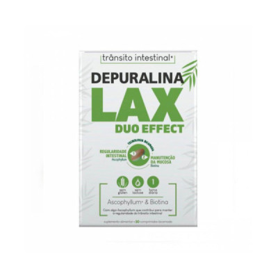 Depuralina Lax Duo Effect Comprimidos x30 | Farmácia d'Arrábida
