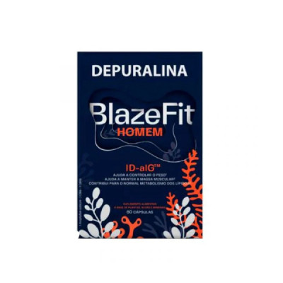 Depuralina BlazeFit Homem Cápsulas x60 | Farmácia d'Arrábida