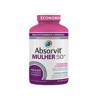 Absorvit Mulher 50+ Comprimidos x100 | Farmácia d'Arrábida