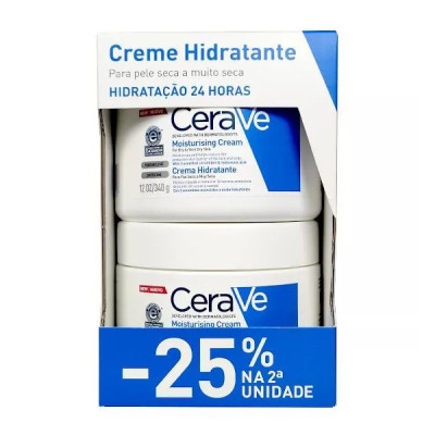 CeraVe Creme Hidratante Diário Duo Preço Especial