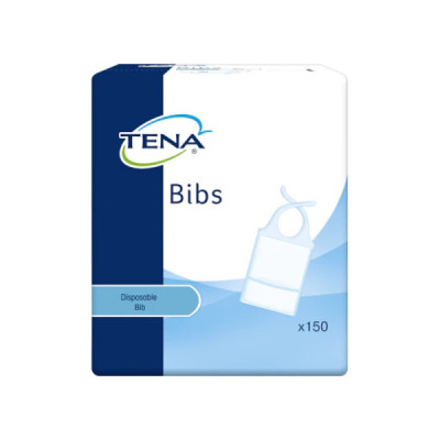 TENA Bibs Babetes Descartáveis S/M x150 | Farmácia d'Arrábida