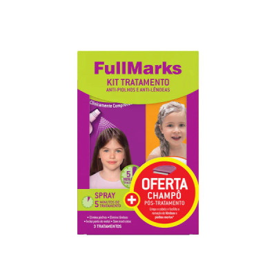 FullMarks Kit Tratamento Spray + Champô | Farmácia d'Arrábida