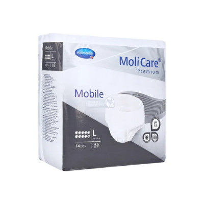 Molicare Premium Mobile 10 Gotas Cueca L x14 | Farmácia d'Arrábida