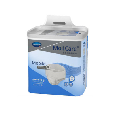 Molicare Premium Mobile 6 Gotas Cueca XS x14 | Farmácia d'Arrábida