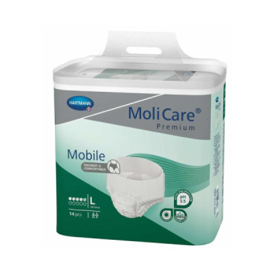 Molicare Premium Mobile 5 Gotas Cueca L x14 | Farmácia d'Arrábida