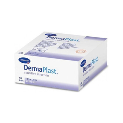Dermaplast Sensitive Injection 4x1,6cm x250 | Farmácia d'Arrábida