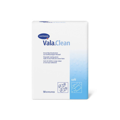 Hartmann Vala Clean Soft Luva Banho x50 | Farmácia d'Arrábida