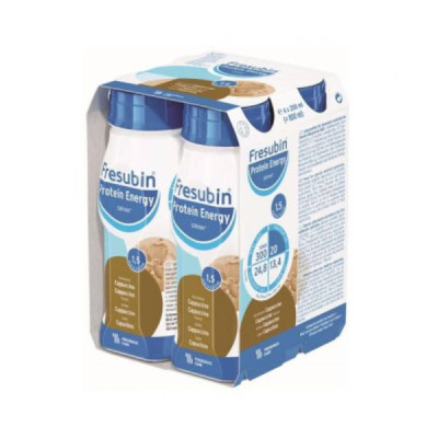 Fresubin Protein Energy Drink Cappuccino 4x200ml | Farmácia d'Arrábida