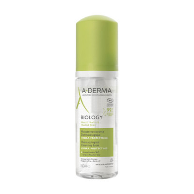 A-Derma Biology Espuma de Limpeza Rosto 150ml