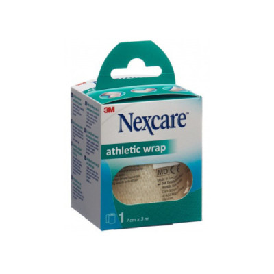Nexcare Athletic Wrap Ligadura Branca 7,5cmx3m | Farmácia d'Arrábida