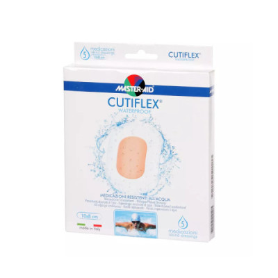 Master-Aid Cutiflex Waterproof Penso x5 10x8cm | Farmácia d'Arrábida