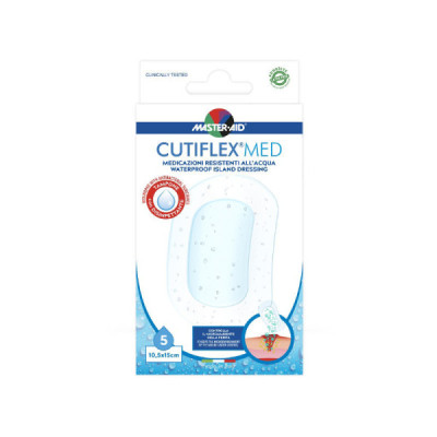 Master-Aid Cutiflex Waterproof Penso x5 10,5x15cm | Farmácia d'Arrábida