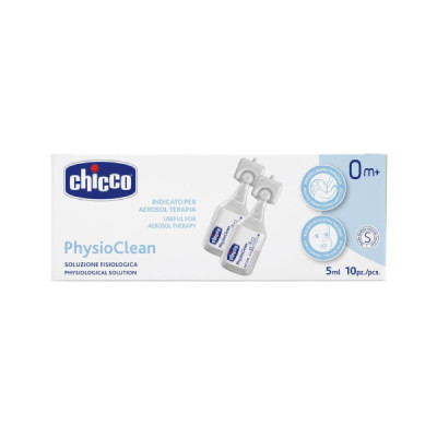 Chicco PhysioClean Soro Fisiológico 10x5ml