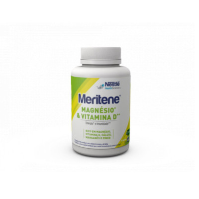 Meritene Magnésio & Vitamina D Cápsulas x60 | Farmácia d'Arrábida