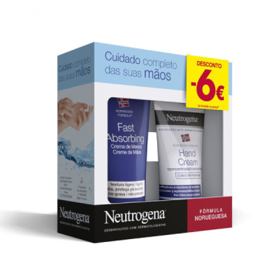 Neutrogena Fast Absorving Creme de Mãos + Hand Cream Preço Especial | Farmácia d'Arrábida