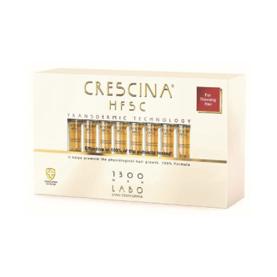 Crescina Transdermic Re-Growth HFSC 1300 Homem 20x3,5ml