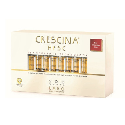 7311621 Crescina Transdermic Re-Growth HFSC 500 Mulher 20x3,5ml