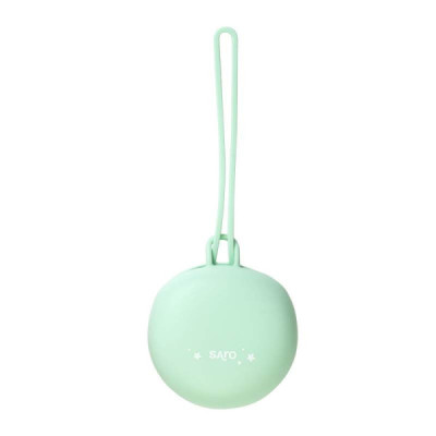 Saro Caixa Porta-Chupeta Silicone Verde