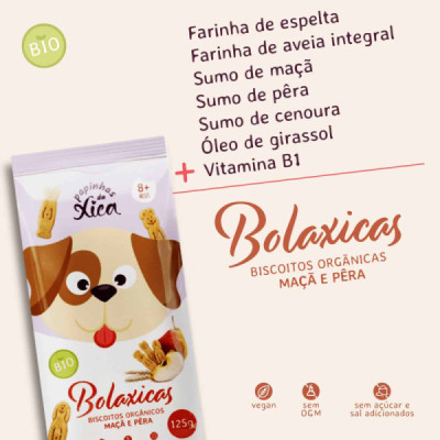 Papinhas da Xica Bolaxicas +8M 125g