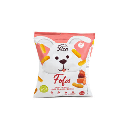 Papinhas da Xica Snacks Fofos +7M 25g