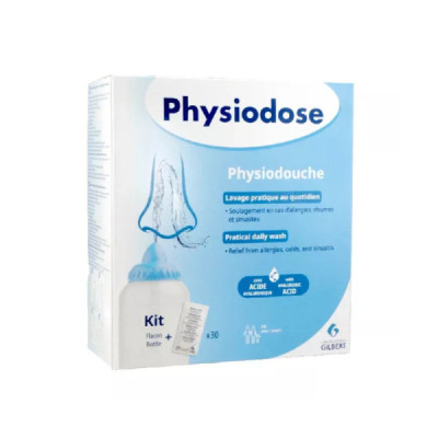 Physiodose Physiodouche Kit Irrigação Nasal | Farmácia d'Arrábida